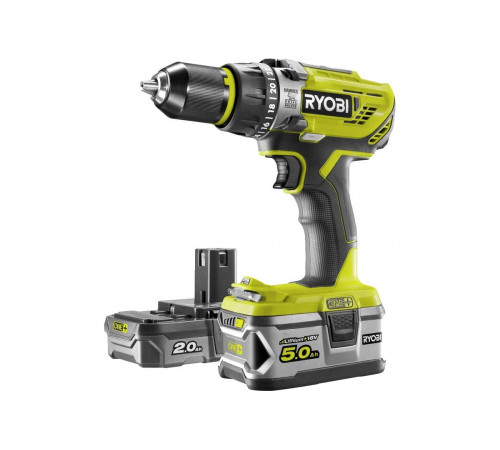 Ударная дрель-шуруповерт Ryobi ONE+ R18PD31-252S/1.5C 5133003881