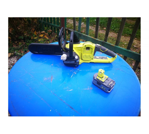 Бесщеточная аккумуляторная цепная пила Ryobi ONE+ OCS1830  без аккумулятора в комплекте 5133002829