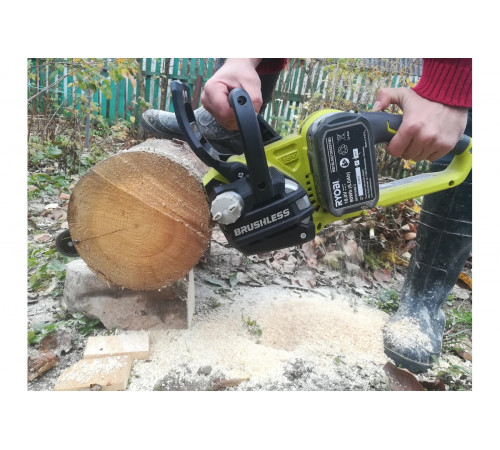 Бесщеточная аккумуляторная цепная пила Ryobi ONE+ OCS1830  без аккумулятора в комплекте 5133002829