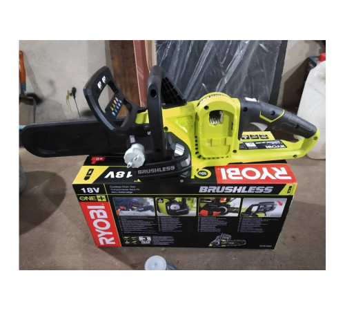 Бесщеточная аккумуляторная цепная пила Ryobi ONE+ OCS1830  без аккумулятора в комплекте 5133002829