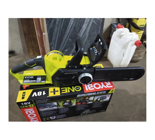 Бесщеточная аккумуляторная цепная пила Ryobi ONE+ OCS1830  без аккумулятора в комплекте 5133002829