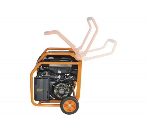 Генератор CARVER PPG- 6500АM бензин LT-188F, 5,0/5,5кВт, 220В, бак 33 л, колеса 01.020.00029