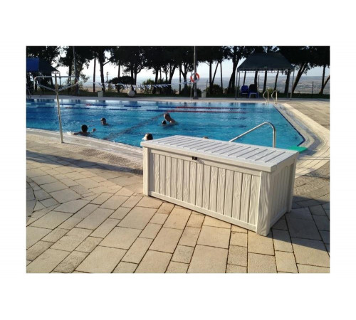 Сундук Keter ROCKWOOD STORAGE BOX 570 L бежевый 250185 Сундук Keter ROCKWOOD STORAGE BOX 570 L бежевый 250185
