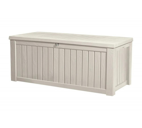Сундук Keter ROCKWOOD STORAGE BOX 570 L бежевый 250185 Сундук Keter ROCKWOOD STORAGE BOX 570 L бежевый 250185