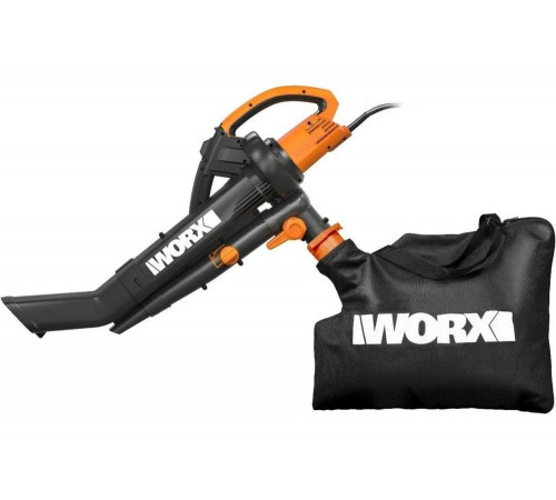 Садовый воздуходув-пылесос WORX WG505E