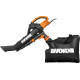 Садовый воздуходув-пылесос WORX WG505E