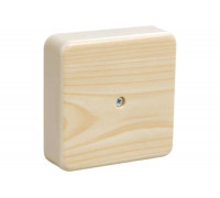 Распаячная коробка IEK км41219-04 о/п 100x100x29мм сосна(6к/6мм2) UKO10-100-100-029-K34