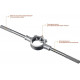 STAYER Ø 50 мм, длина 386 мм, плашкодержатель 28037-50_z01