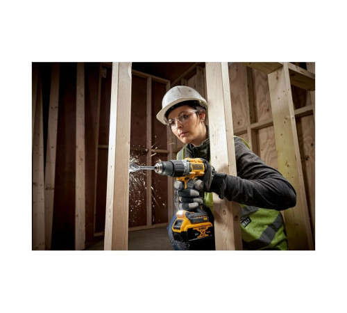 Аккумуляторная ударная дрель-шуруповерт DEWALT 18 В, 2000 об/мин, 34000 уд/мин, с 2 АКБ 5 Ач и ЗУ, в кейсе TSTAK DCD805H2T