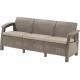 Трехместный диван Keter Corfu Love Seat Max капучино 258978