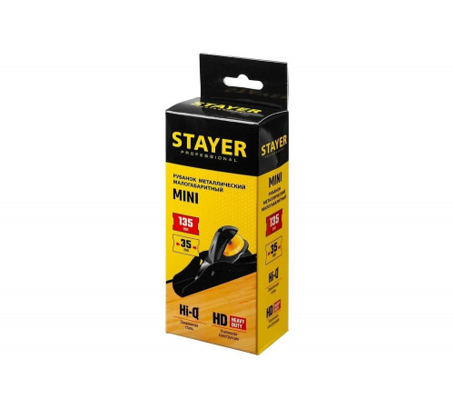 Рубанок STAYER Mini металлический 135х40 мм 1860_z02