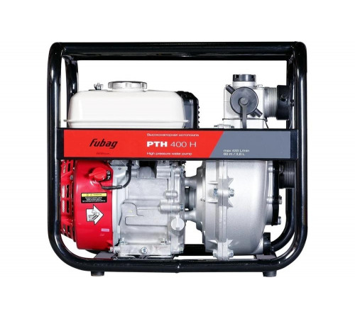 Высоконапорная мотопомпа FUBAG PTH 400H 838244 Высоконапорная мотопомпа FUBAG PTH 400H 838244