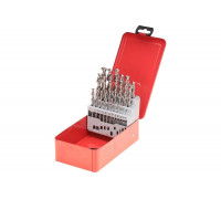 Набор сверл по металлу TL3000 25 шт, 1-13 мм, HSS-G RUKO 258215