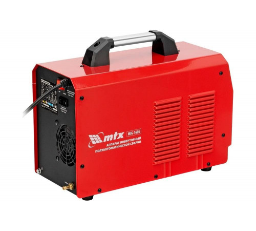 Инверторный полуавтомат сварки MTX MIG-160S 160 А, катушка 5 кг 94301 Инверторный полуавтомат сварки MTX MIG-160S 160 А, катушка 5 кг 94301