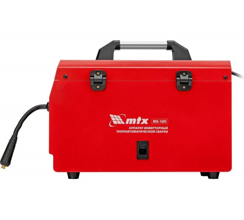 Инверторный полуавтомат сварки MTX MIG-160S 160 А, катушка 5 кг 94301 Инверторный полуавтомат сварки MTX MIG-160S 160 А, катушка 5 кг 94301