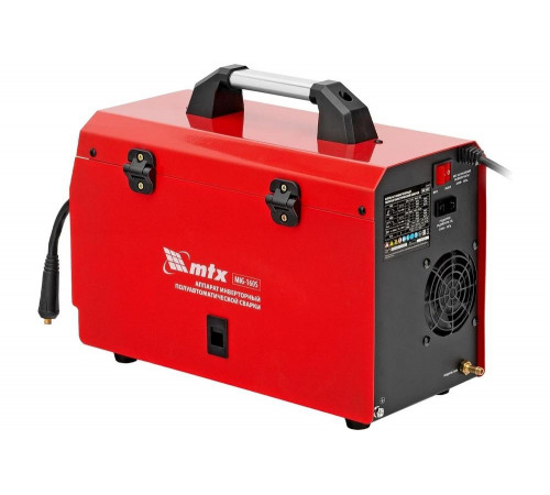 Инверторный полуавтомат сварки MTX MIG-160S 160 А, катушка 5 кг 94301 Инверторный полуавтомат сварки MTX MIG-160S 160 А, катушка 5 кг 94301