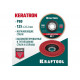 Лепестковый керамический торцевой круг 125x22,2мм P80 KRAFTOOL Keratron