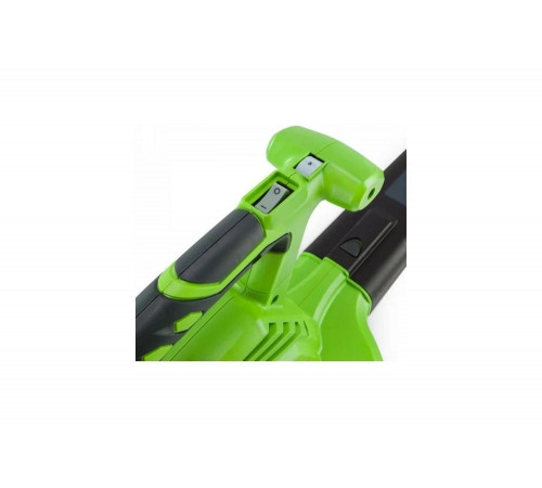 Садовый электрический воздуходув-пылесос Greenworks GBV2800 2402707 Садовый электрический воздуходув-пылесос Greenworks GBV2800 2402707