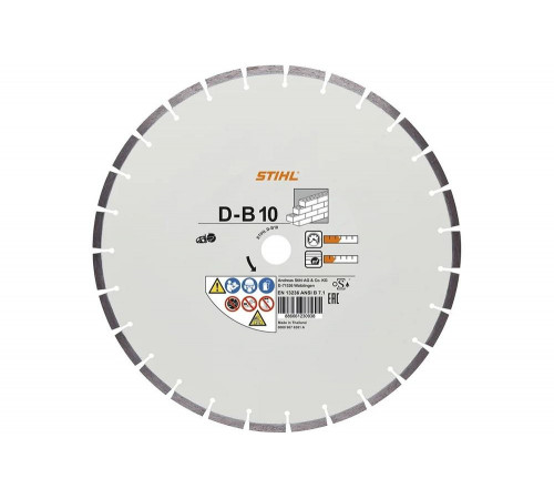 Алмазный отрезной круг, B 10 230 мм DE/FR/GB Stihl 0835-090-7034 Алмазный отрезной круг, B 10 230 мм DE/FR/GB Stihl 0835-090-7034