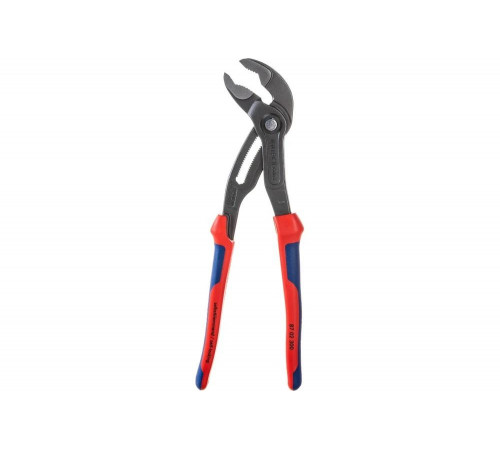 Переставные клещи Knipex COBRA под ключ 60 мм, 300 мм, серые, 2К ручки KN-8702300SB Переставные клещи Knipex COBRA под ключ 60 мм, 300 мм, серые, 2К ручки KN-8702300SB