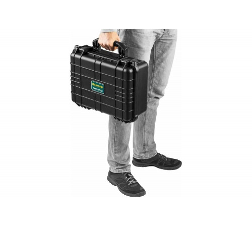 KRAFTOOL 406 х 330 х 174 мм (16"), пластиковый, ящик пылевлагозащищенный IP55 PANZER 38251-16