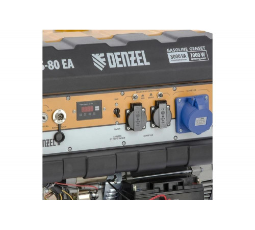 Бензиновый генератор Denzel PS 80 EA Бензиновый генератор Denzel PS 80 EA