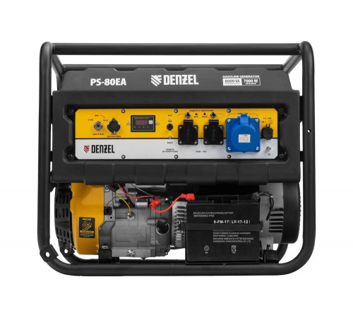Бензиновый генератор Denzel PS 80 EA Бензиновый генератор Denzel PS 80 EA