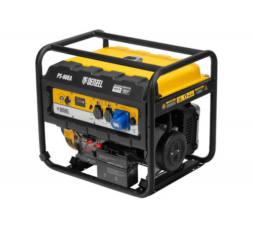 Бензиновый генератор Denzel PS 80 EA Бензиновый генератор Denzel PS 80 EA