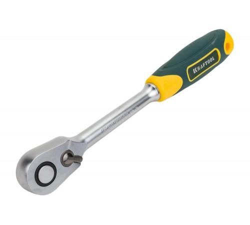 KRAFTOOL 1/2", 60 зубцов, Cr-V сталь, трещотка для торцовых головок 27794-1/2_z02 KRAFTOOL 1/2", 60 зубцов, Cr-V сталь, трещотка для торцовых головок 27794-1/2_z02