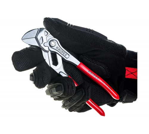 Переставные клещи-ключ Knipex 150 мм, 27 мм (1"), хром, 1К ручки, KN-8603150SB Переставные клещи-ключ Knipex 150 мм, 27 мм (1"), хром, 1К ручки, KN-8603150SB