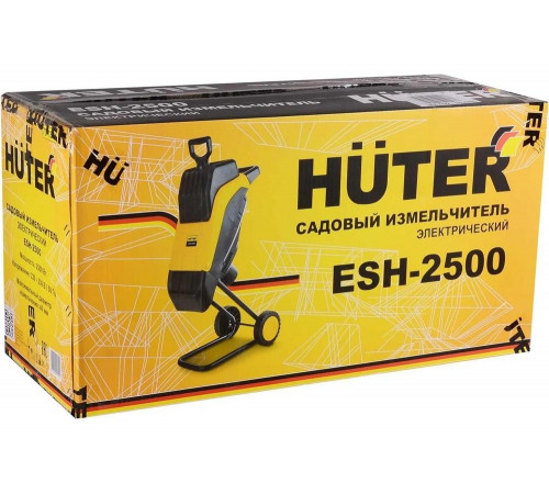 Садовый измельчитель электрический HUTER ESH-2500