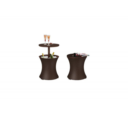 Стол для сада Keter COOL BAR RATTAN коричневый 230903 Стол для сада Keter COOL BAR RATTAN коричневый 230903