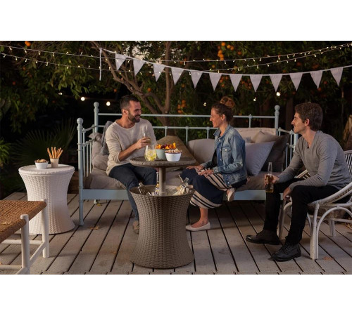 Стол для сада Keter COOL BAR RATTAN коричневый 230903 Стол для сада Keter COOL BAR RATTAN коричневый 230903
