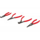 Комплект щипцов для стопорных колец KNIPEX KN-001957V01