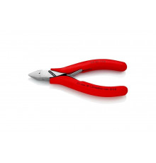 Бокорезы для электроники KNIPEX острая головка, 115 мм, обливные ручки KN-7741115