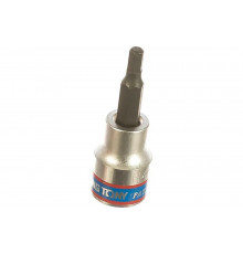 Торцевая насадка (бита) 3/8", HEX, 4мм, 50мм KING TONY 302504