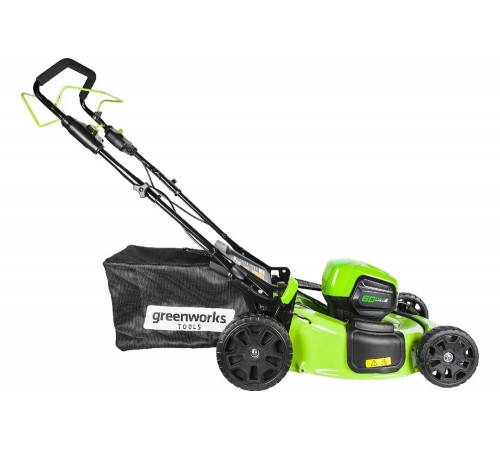 Самоходная аккумуляторная газонокосилка GreenWorks GD60LM51SPK4 60V 2505607UB Самоходная аккумуляторная газонокосилка GreenWorks GD60LM51SPK4 60V 2505607UB
