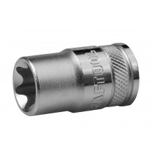 Торцовая головка "INDUSTRIE QUALITAT" хромосатинированная (внутренний TORX, 1/2", Е16) Kraftool 27810-16_z01