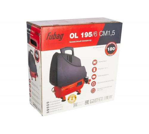 Компрессор FUBAG OL 195/6 CM1.5 A6BB304KOA600 (A6BB304KOA544) Компрессор FUBAG OL 195/6 CM1.5 A6BB304KOA600 (A6BB304KOA544)