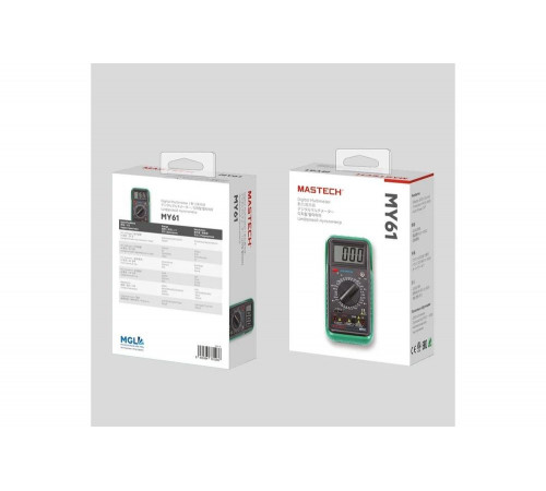 Цифровой мультиметр Mastech MY61 Цифровой мультиметр Mastech MY61
