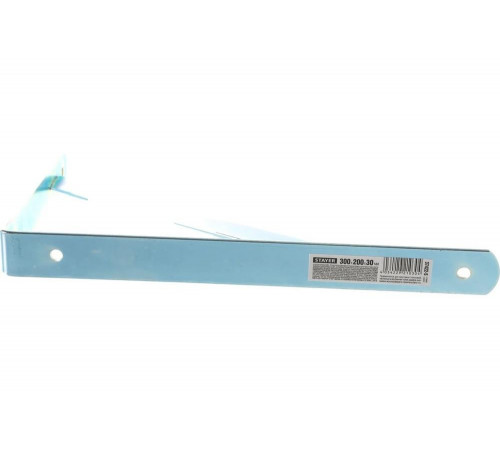 STAYER 300х200х30х4 мм, оцинкованный, уголок-кронштейн, усиленный 37422-5