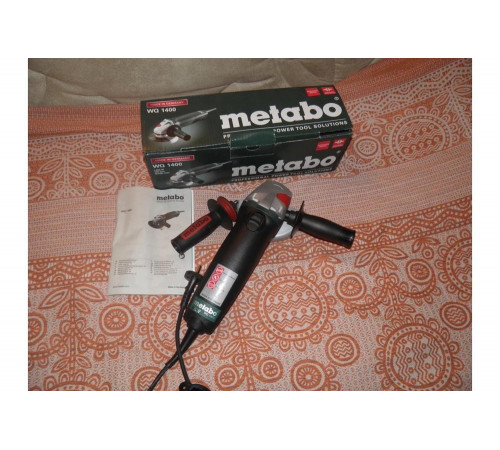 Угловая шлифмашина Metabo WQ 1400 600346000 Угловая шлифмашина Metabo WQ 1400 600346000