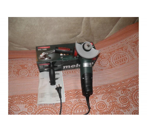Угловая шлифмашина Metabo WQ 1400 600346000 Угловая шлифмашина Metabo WQ 1400 600346000
