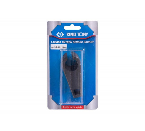 Головка для кислородных датчиков 3/8", 22 мм, разрезная KING TONY 9AJ3122A
