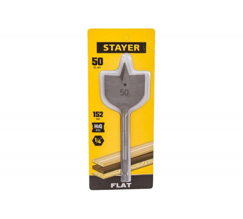 Сверло по дереву перовое STAYER Flat 50x152 мм 2950-50_z01
