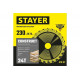 STAYER CONSTRUCT 230 x 30/20мм 24Т, диск пильный по дереву, технический рез