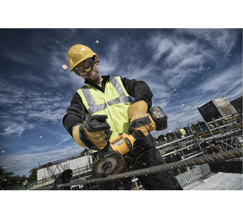 Бесщеточная угловая шлифмашина DEWALT DCG414N