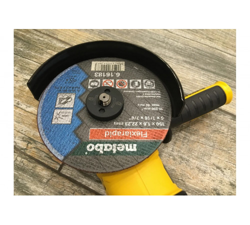 Бесщеточная угловая шлифмашина DEWALT DCG414N