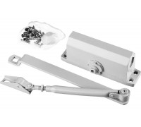 Дверной доводчик для дверей массой до 80 кг STAYER цвет белый 37916-80