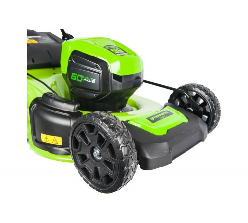 Самоходная аккумуляторная газонокосилка Greenworks GD60LM46SP Самоходная аккумуляторная газонокосилка Greenworks GD60LM46SP